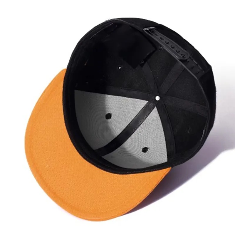 Cappello Hip Hop Unisex con Logo 3D personalizzato su misura con 6 pannelli Flat Bill Sport Snapback cappellino con due toni per viaggi all'aperto