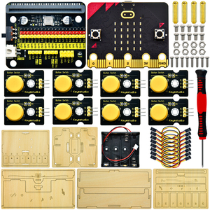 Stamm programmierung DIY Button Piano Learning Kit Kinder Lernspiel zeug Programmier bare Projekt-Kits mit Micro bit Board
