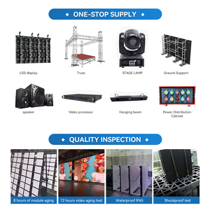 Outdoor P5 960*960*90Mm Cabinet <strong>Ph10</strong> Full Color <strong>Led</strong> <strong>Display</strong> Panel Waterproof Tv Screen <strong>Led</strong> Video Wall Ground Support System - Product Image 5