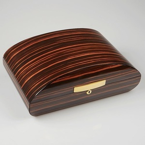 100 humidor ความจุซิการ์กระจก100 humidor ซิการ์100 humidor ซิการ์ที่มีเครื่องวัดความชื้นและถาดซีดาร์ที่ถอดออกได้ - Product Image 4