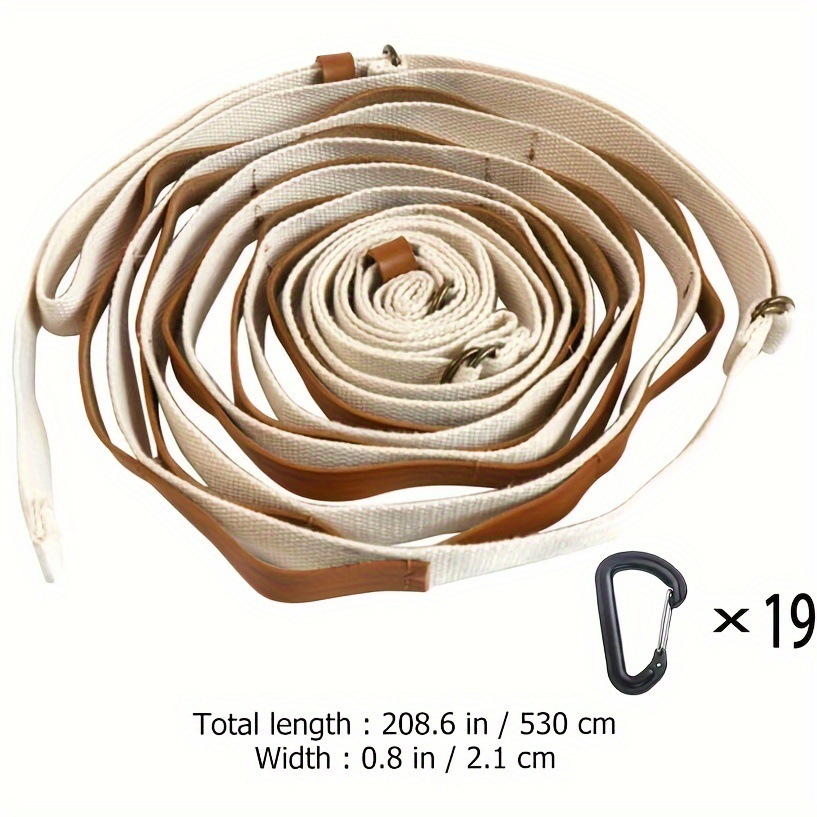 Khaki set (with 19 carabiners)