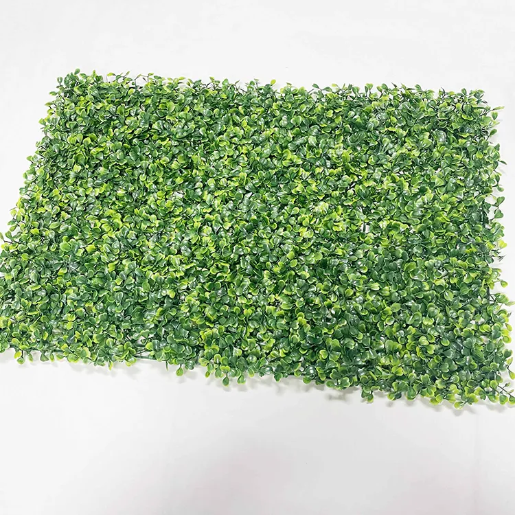 Home Outdoor Garden Decor UV protetto Faux Plastic Green Grass Wall Panel pianta artificiale muro di erba per la decorazione