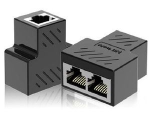 Extensor RJ45 de 1 a 2 vías, divisor, adaptador Ethernet para conexión de Cable de Internet, 1 entrada, 2 salidas, alta calidad - Product Image 2