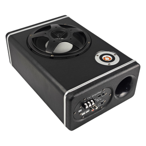 8インチハイパワーアクティブカースピーカー内蔵アンプDC 12Vカーオーディオサブウーファーサブウーファーサウンドスピーカーボックス - Product Image 2