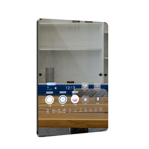 Espejo de CNS-SM01 con pantalla inteligente, espejo de pared decorativo iluminado con Led, Bluetooth - Product Image 4