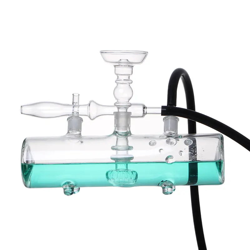 Base di narghilè serbatoio di vetro trasparente fabbrica cina nuovo Set di lusso Shisha Tabaco sapore