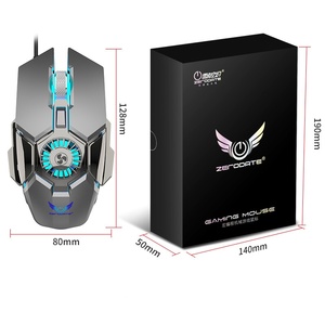 Gaxever Cooling Fan Mouse, kabel gebundene Makro programmierung, RGB-Beleuchtung, Gaming Competition Computer Mouse