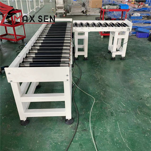 Maxsen Factory Warehouse Sistema de transportador de rodillos sin alimentación Transportador de rodillos de gravedad manual para descarga de carga de camiones