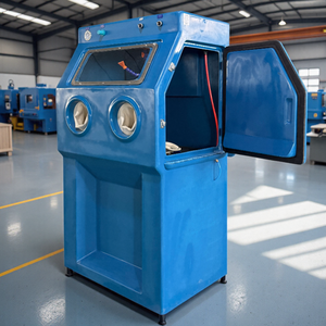 9090 जल आधारित व्हील मरम्मत भाप सैंडब्लास्टिंग मशीन मोबाइल सैंडब्लास्टिंग मशीन मोबाइल सैंडब्लास्टिंग कैबिनेट के लिए - Product Image 3