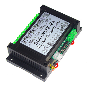 GSM 4G LTE SMS Web Remote Controller 30A Relé de 4 canales Monitor de temperatura Alerta de falla de energía Componentes electrónicos de 4 entradas - Product Image 1