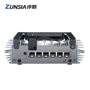 Zunsia Network Security Computer 6 Lan 12th Gen N100 N300 N305 11th Core I5 I7 DDR5 X86 Linux Router PfSense Firewall Mini PC - Product Image 5