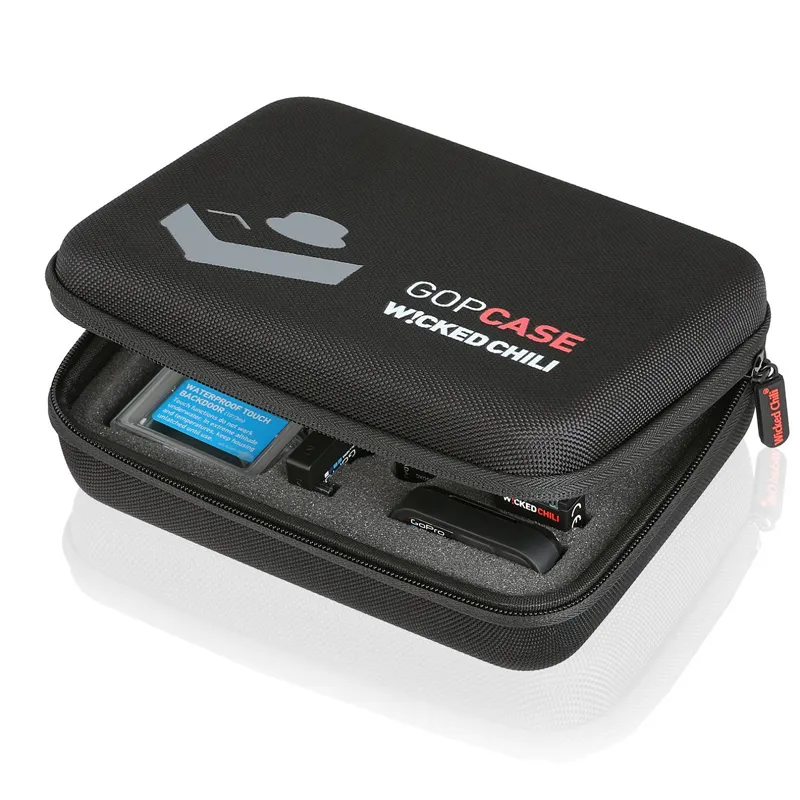 हार्ड Shockproof यूनिवर्सल निविड़ अंधकार मामले ताला, कार्रवाई कैमरे का केस, GOPRO परीक्षण उपकरणों बैग
