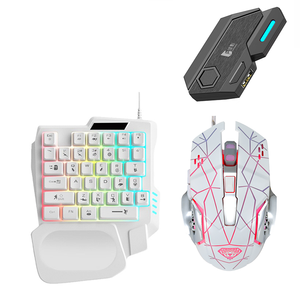 厂家直销键盘鼠标组合单手键盘鼠标单手键盘 - Product Image 3