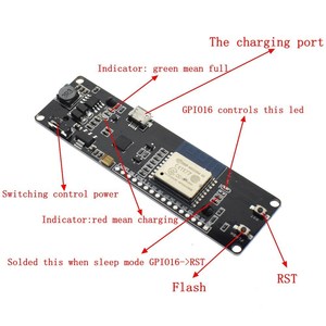 WeMos D1 <strong>ESP</strong>-Wroom-<strong>02</strong> <strong>ESP8266</strong> Node Mcu Lua <strong>Wifi</strong> <strong>Module</strong> With 18650 Battery Charging - Product Image 2