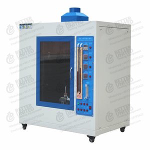 Testador combustão vertical horizontal Máquina teste combustão ardente vertical