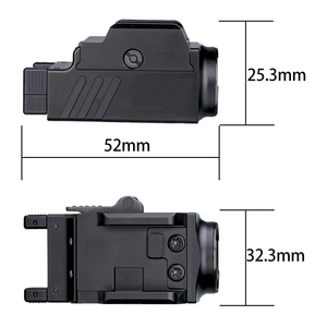 Tùy chỉnh OEM chiến thuật Ánh sáng chất lượng cao nhỏ gọn 800 lumens ánh sáng bị đình chỉ chiến thuật Led đèn pin Pin hoạt động Torch - Product Image 4