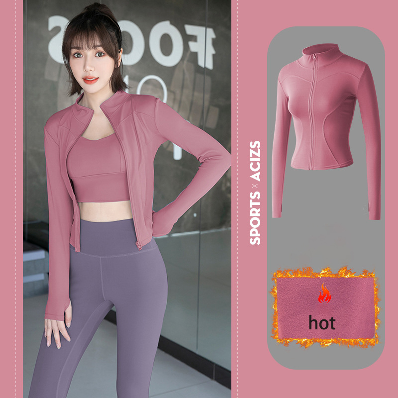 jacket thickened type pink