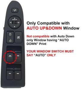 Chính hãng OEM điện tự động lên xuống bên phải tay lái xe cửa sổ công tắc chính 935703w400wk cho Kia Sportage 2015 2011-2017 - Product Image 6