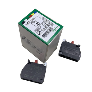 Brand New Original <strong>Schneiders</strong> XB5AA31 Harmony 22 mm Pushbutton Additional Contact Block 1 NC Screw Clamp Terminals - Product Image 1
