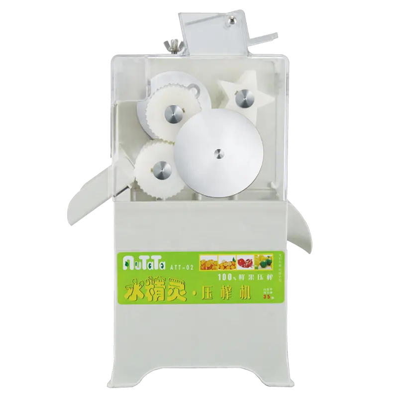 Exprimidor de frutas y naranja automático, extractor de zumo Industrial, ATT-02 de té de leche