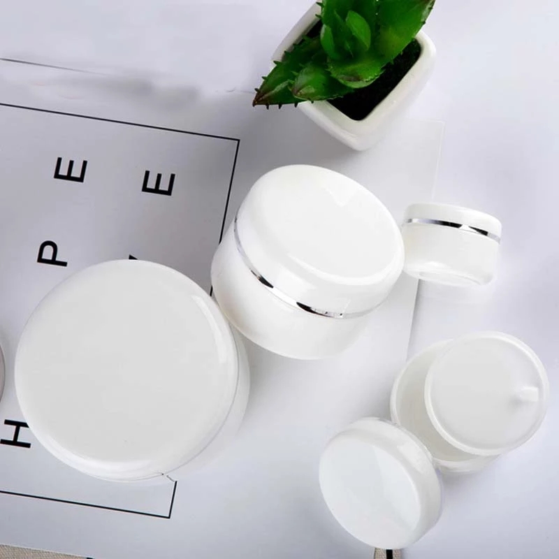 68mm Dia Skin Care Cream Jar 4oz ظروف پلاستیکی درپوش پیچ 4