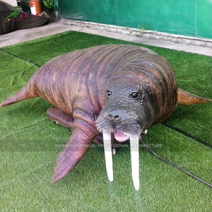 Yapay mors Animatronic mors heykeli özelleştirmek akvaryum mors modeli okyanus parkı - Product Image 1