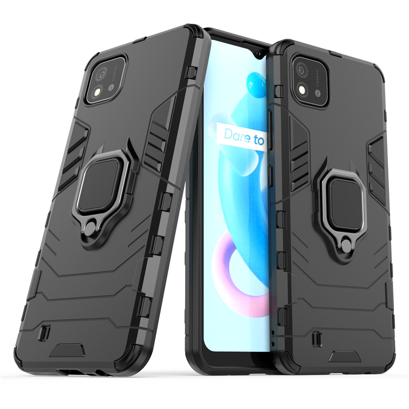Cover In TPU Per Realme C11 (2021) – Morbida E Ultrasottile, Antigraffio, Colore Rosso