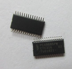 MRCSS PCA9685 Serie 25 mA 5,5 V 1 MHz 12-Bit PWM Fm + I2C-Bus LED Controller - TSSOP-28 PCA9685PW
