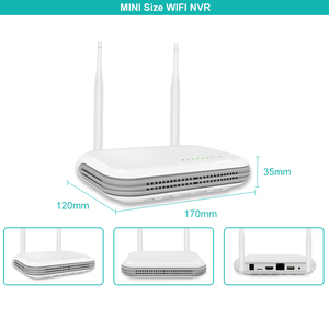 2CH 4CH Mini NVR Kit 3MP WIFI CCTV System Monitor CCTV Wireless Camera Set sistema di sicurezza Kit CCTV WIFI impermeabile a 4 canali - Product Image 4