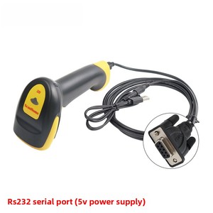 Wired and Wireless Handheld Barcode <strong>Scanner</strong> 1D 2D Code Reader RS232 serial port network port <strong>scanner</strong> gun handheld scanning gun - Product Image 2