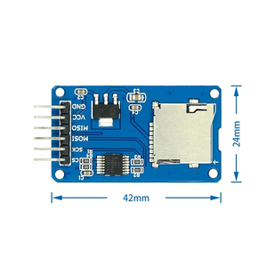 1pcs/lot <strong>Micro</strong> <strong>SD</strong> <strong>card</strong> mini TF <strong>card</strong> reader module SPI interfaces with level converter chip - Product Image 2