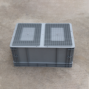 Economical <strong>Euro</strong> Plastic Logistic Storage Crate 600x400x280mm Stackable Plastic Logistic <strong>Box</strong> Wholesale Prices - Product Image 4