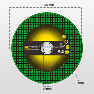 Free Sample 20 Years Factory Cutting <strong>Disc</strong> Custom Made 4&quot; Cutting <strong>Disc</strong> Cut off Wheel for Iron and Steel - Product Image 3