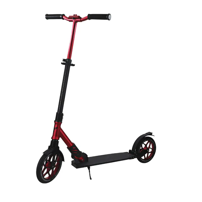 Alta calidad adultos niños plegable Kick Stunt Scooter plegable pie 200mm 215mm ciudad Scooter