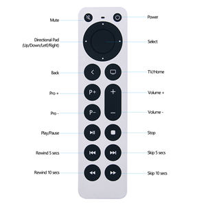 New Replacement Universal <strong>Apple</strong> <strong>TV</strong> Remote Control for <strong>Apple</strong> <strong>TV</strong> 4 in 1 Remote 4K Gen 1 2 3 4 HD with Power <strong>TV</strong> Control Function - Product Image 3