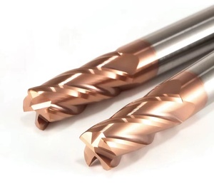 XCJ karbür frezeler CutterHRC55 4 flüt kaplı frezeler CNC makinesi araçları karbür freze kesicisi - Product Image 4