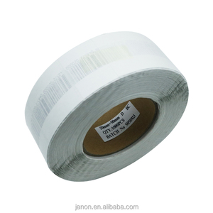 Código de barras blanco con alta adherencia en la superficie de la joyería con función antirrobo Security Am Soft Label - Product Image 3
