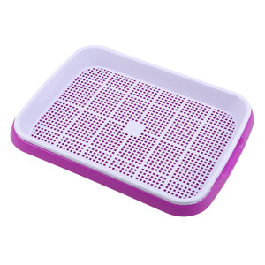 <strong>Easy</strong> Return Plastic Seed Sprouter Trays, BPA Free Green Germination Tray, Reusable Nursery Seedling <strong>Sprouting</strong> Tray