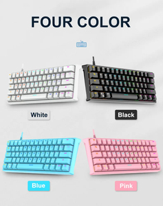 Teclados mecánicos de modelo dual OEM 2023, teclado con cable para ordenador, actuación ajustable, diseño 75%, Teclado mecánico TKL - Product Image 5
