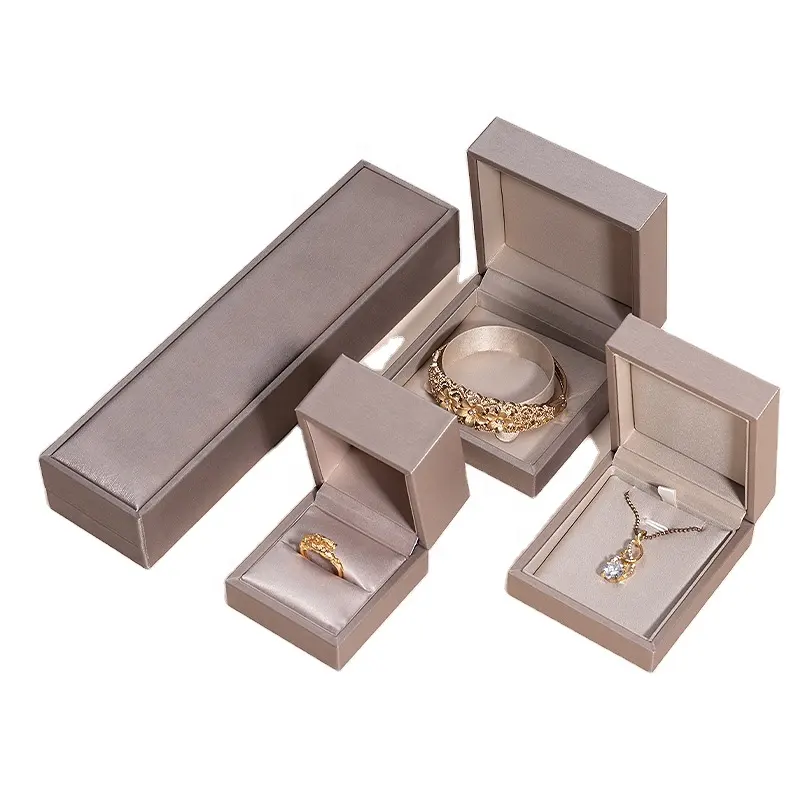 PU romantico dolce lusso piccolo velluto anello di fidanzamento anello scatola gioielli confezione regalo scatola di immagazzinaggio di gioielli di dimensioni personalizzate