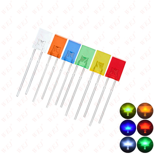 29 năm nhà máy <span class=keywords><strong>2</strong></span>*<span class=keywords><strong>3</strong></span>*4 đầu vuông <span class=keywords><strong>LED</strong></span> 3V Trắng Đỏ Xanh xanh vàng cam vuông <span class=keywords><strong>LED</strong></span> Diode - Product Image 1