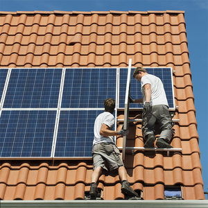 5KW 10KW rüzgar türbini güç jeneratörü ve 5KW güneş panelleri hibrid güç sistemi ev çiftlik kullanımı için rüzgar güneş sistemi - Product Image 4