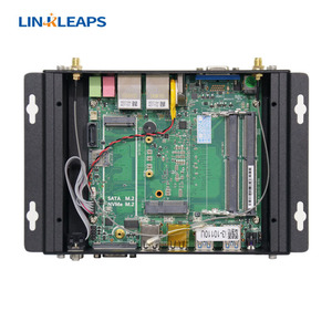 Linkleaps Custom Industrial Mini PC with Intel I7/I5/I3 Supports <strong>Windows</strong> 10 &amp; Linux <strong>Embedded</strong> Industrial <strong>Computer</strong> with EU Plugs - Product Image 6