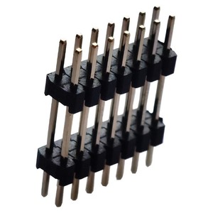 カスタム1.0mm 2.0mm 2.54mmメスヘッダーピンヘッダーオス2*2/3/4/5/6/7/8/9/10 20P 40P全高L24MM - Product Image 1