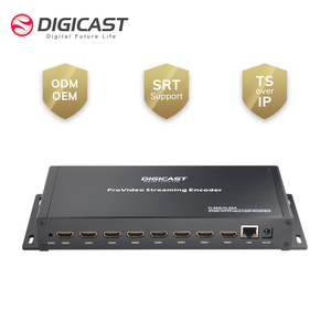 8 In 1 H.265 H DMI a IP codificatore Video IPTV 8 canali Live Streaming Encoder HD Encoder - Product Image 3