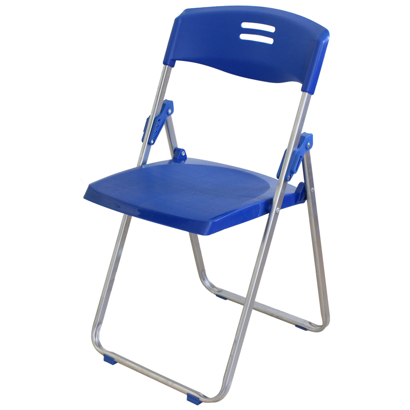 blue armchair