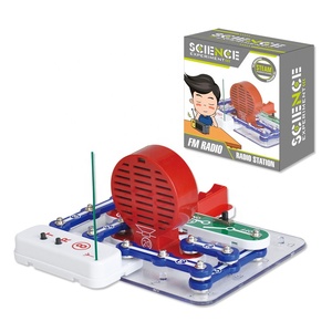 Kids <strong>Science</strong> Experiment Kit Electric <strong>Building</strong> <strong>Block</strong> Toy Educational STEM Toy - Product Image 1