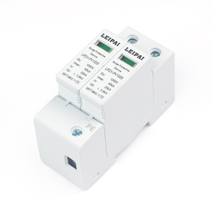 อุปกรณ์ป้องกันไฟกระชาก1000V/800V/500V จากแสงอาทิตย์ DC SPD อุปกรณ์ป้องกันไฟกระชากชนิด T2ยอดนิยมพร้อมไฟแสดงสถานะ LED และ40KA IMAX - Product Image 6
