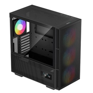 DeepCool CH560 Real-Time Display digitale custodia del Computer Desktop con telaio laterale E-ATX in vetro TYPE-C interfaccia Mid Tower - Product Image 1