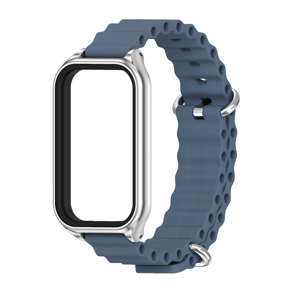 Ocean-deep space blue silver